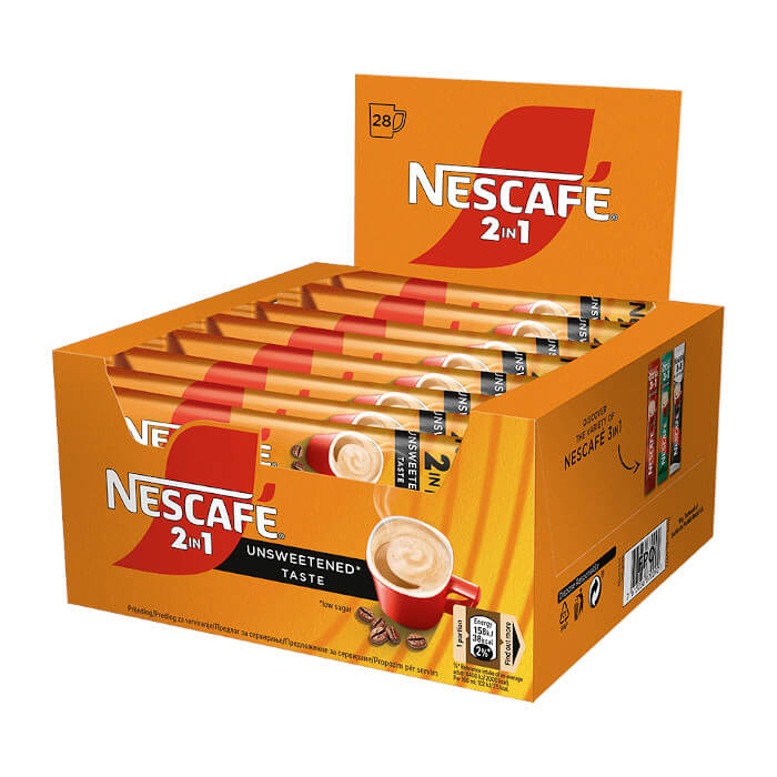 Nestle Nescafe 2-In-1 Classic Box (28x8g Packs) 224g – German