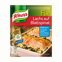 Knorr Salmon on Spinach Leaves 28g