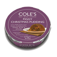 Coles Christmas Pudding Figgy 275g