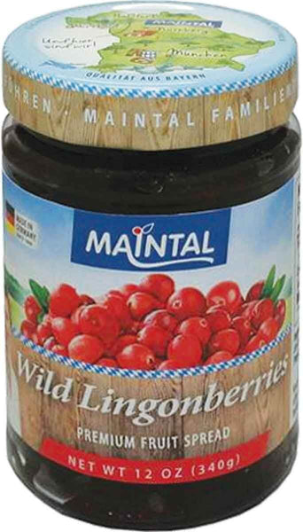 Maintal Wild Lingonberry Fruit Spread 340g