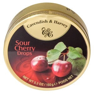 Cavendish and Harvey Sour Cherry Fruit Drops 150g