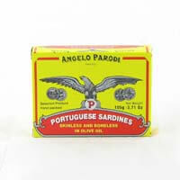 Angelo Parodi Boneless and Skinless Sardine Fillets in Olive Oil 105g