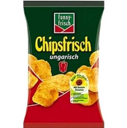 – Funny 150g German Grocery Store Chips Chipsfrisch Frisch Ungarisch