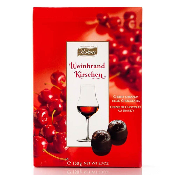 Boehme Cherry and Brandy Filled Chocolates 150g
