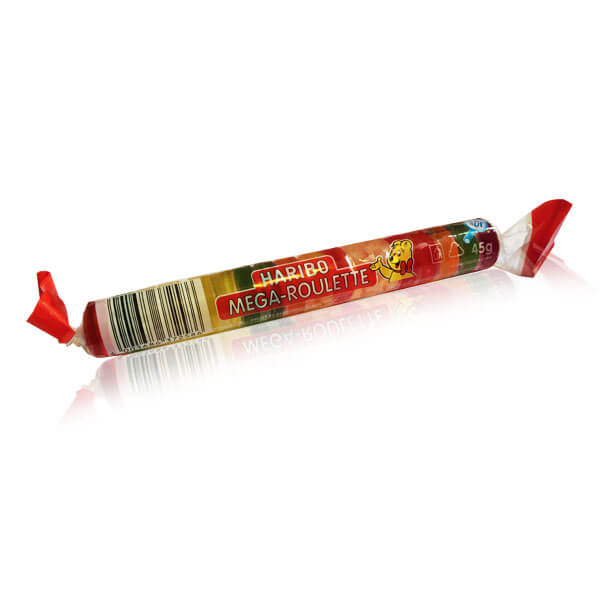 Haribo Roulette Candy Roll 45g