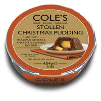 Coles Christmas Pudding Stollen 454g