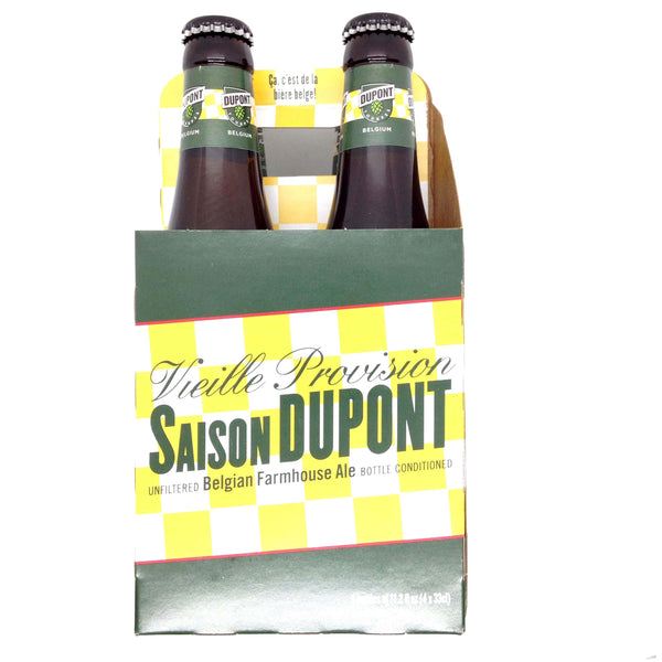 Saison DuPont Ale 4pk Bottles Unfiltered Belgium Farmhouse Ale Bottle Conditioned 2.3kg