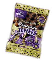 Walkers Toffee Double Dipped Chocolate Bag 135g