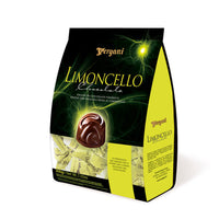 Vergani Limoncello Flavoured Cream in Dark Chocolate  HEAT SENSITIVE ITEM. PLEASE ADD ITEM 122942 TO THE ORDER TO TRY TO PROTECT CHOCOLATES FROM HEAT DAMAGE. 200g