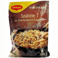 BEST BY MARCH 2024: Maggi German Spaetzle in Mushroom Sauce 123g