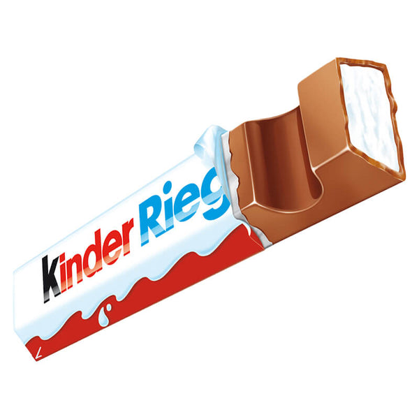 Ferrero Kinder Riegel Bar (HEAT SENSITIVE ITEM - PLEASE ADD A THERMAL BOX TO YOUR ORDER TO PROTECT YOUR ITEMS 21g