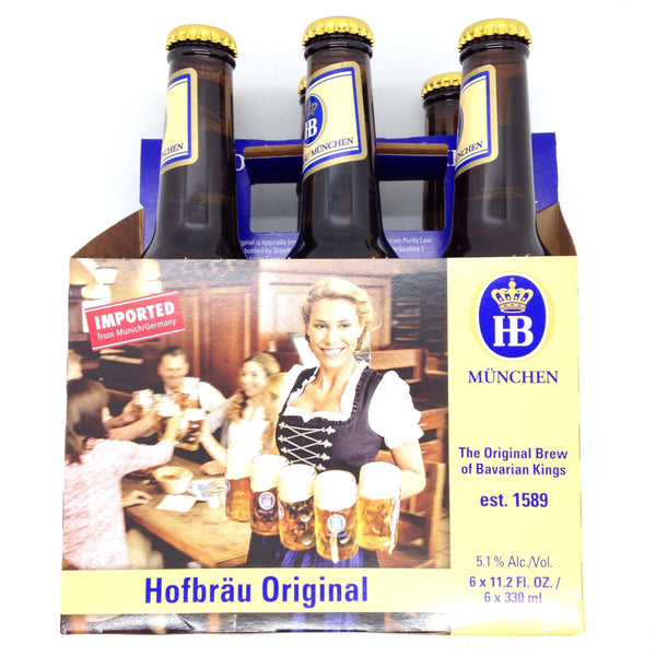 Hofbrau Muenchen Original Pack of 6 X 330ml 3.3kg