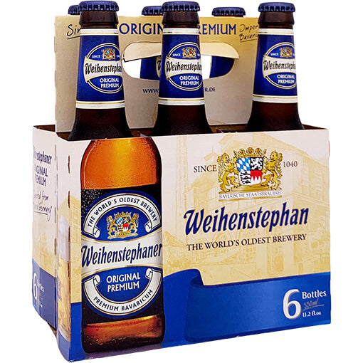 Weihenstaphaner Premium Bavaricum Beer Pack of 6 X 330ml 3.3kg