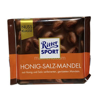 BEST BY MARCH 2024: Ritter Sport Honey Salt Almonds 100g