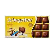 Schogetten For Kids  HEAT SENSITIVE ITEM. PLEASE ADD ITEM 122942 TO THE ORDER TO TRY TO PROTECT CHOCOLATES FROM HEAT DAMAGE. 100g