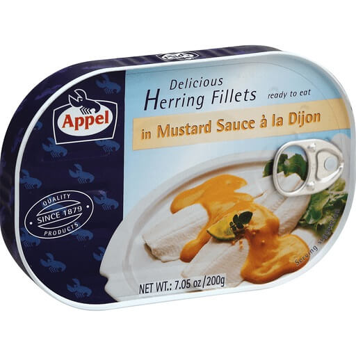Appel Herring Filets in Dijon Mustard Sauce 200g