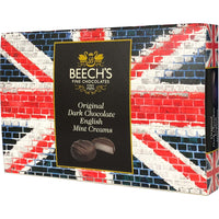 Beechs Original Dark Chocolate Mint Creams Union Jack Flag Box 150g