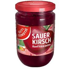 Gut and Gunstig Sour Cherry Jam Extra 450g