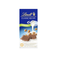 Lindt Classic Recipe Hazelnut Milk Chocolate with Gently Roasted Hazelnuts 100g Lindt Klassisches Rezept - Haselnuss 125g