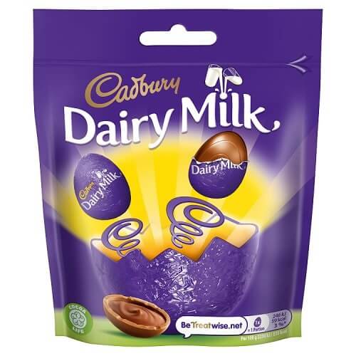 Cadbury Dairy Milk Mini Eggs Bag 80g
