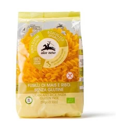 Alce Nero Organic Gluten Free Fusilli Pasta 250g