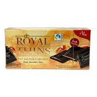 Boehme Royal Thins with Sea Salt Caramel Dark Chocolate 200g