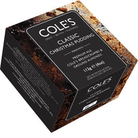 Coles Classic Christmas Pudding 112g