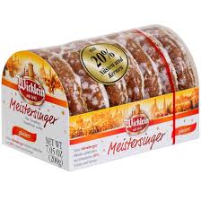 Wicklein Meistersinger Oblaten Lebkuchen Glazed 200g