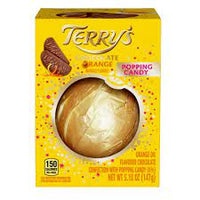 Kraft Terrys Orange Ball Popping Candy Chocolate  HEAT SENSITIVE ITEM. PLEASE ADD ITEM 122942 TO THE ORDER TO TRY TO PROTECT CHOCOLATES FROM HEAT DAMAGE. 147g