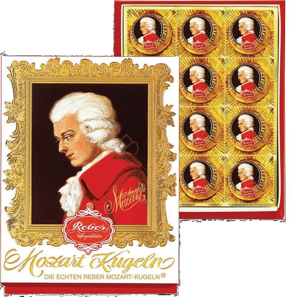 Reber Mozart Kugel Portrait Box 12 Pc 240g
