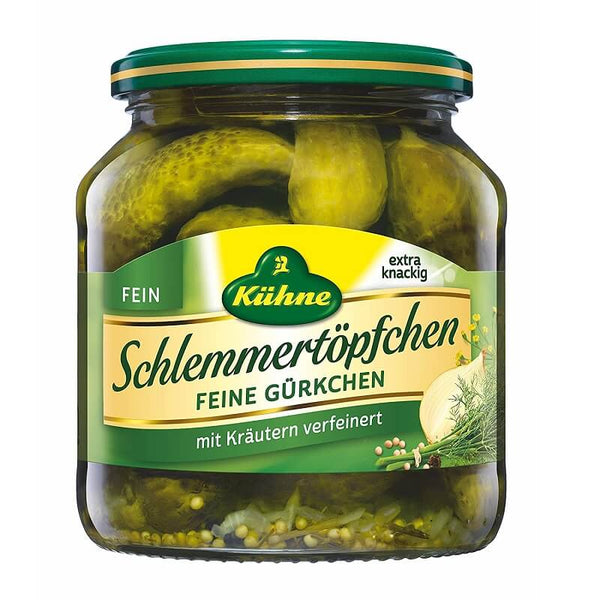 Kuehne Gourmet Fine Gherkins 530g