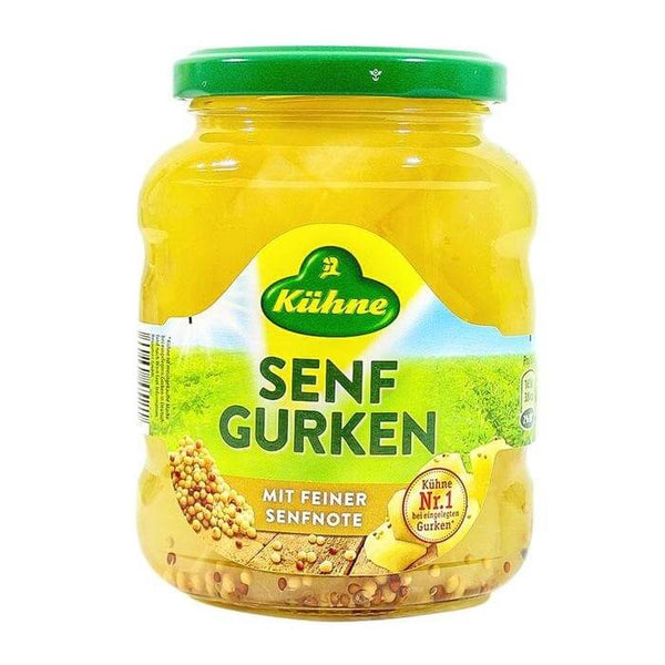 Kuehne Mustard Gherkins 330g