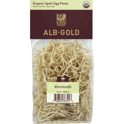 Alb Gold Thin Soup Organic Spelt Noodles 250g