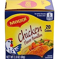 Maggi Chicken Flavor Bouillon Cubes 80g