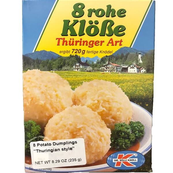 Dr Willi Knoll 8 Shredded Dumplings Thuringian Style 235g