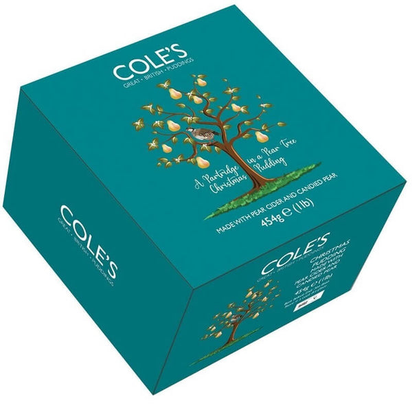 Coles Partidge in a Pear Tree Christmas Pudding 454g