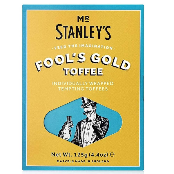 Mr Stanleys Fools Gold Butter Toffee 125g