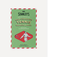 Mr Stanleys Milk Chocolate Tennis Rackets and Ball 41g
