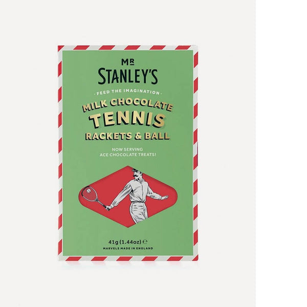 Mr Stanleys Milk Chocolate Tennis Rackets and Ball 41g
