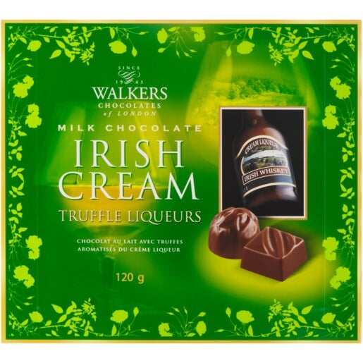 Walkers Of London Irish Cream Liqueur Truffles 120g
