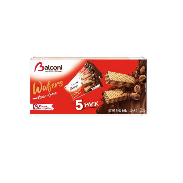 Balconi Wafers Cocoa 5 Pack 225g