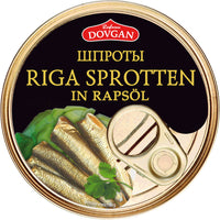 Dovgan Riga Sprats In Oil 160g