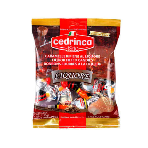 Cedrinca Assorted Liquore Candy Bonbons 125g