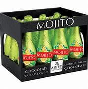 Abtey Mojito Cocktail Filled Chocolates 12 Bottle Crate Box 108g
