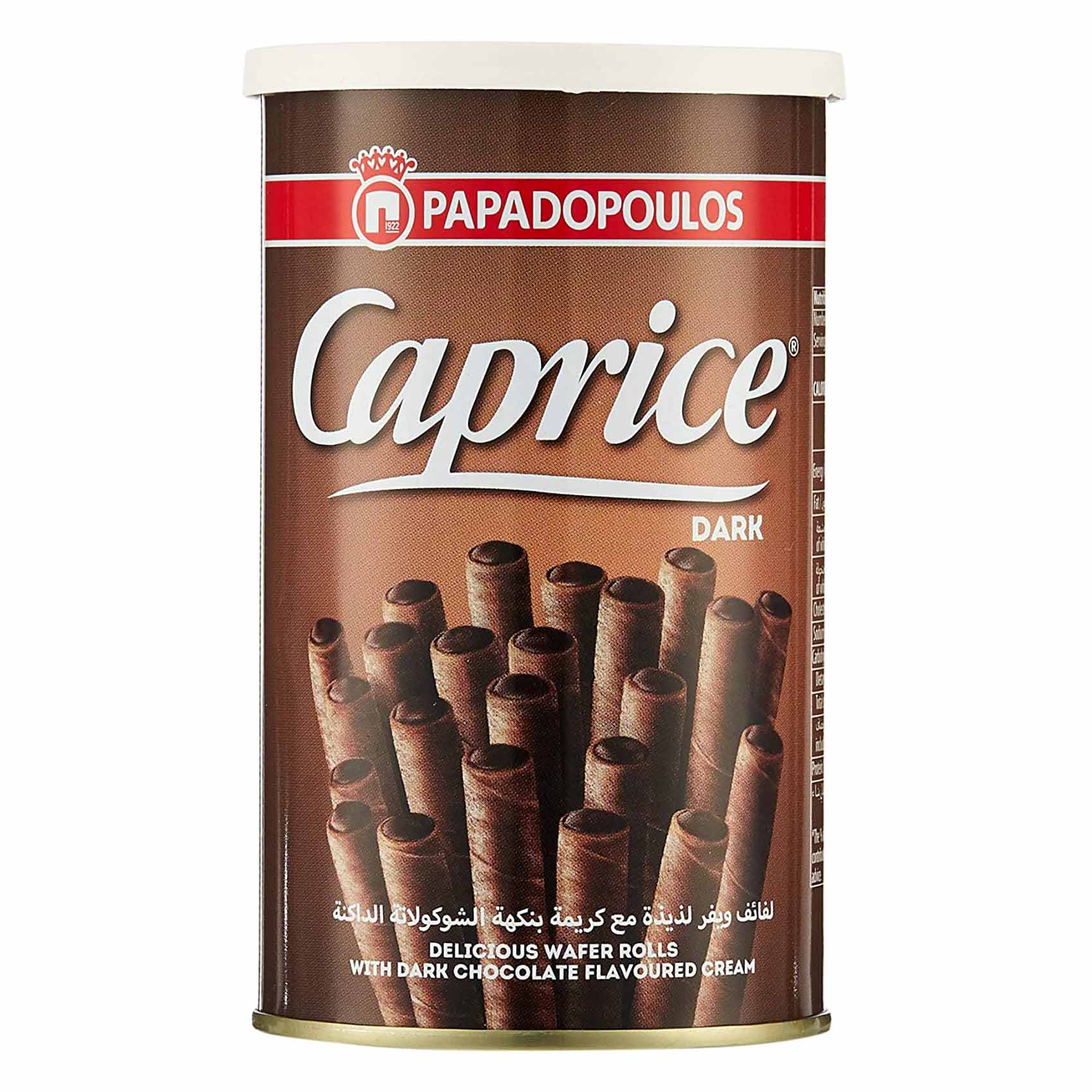 洋書 CAPRICES DE CHOCOLAT Amazon.com: Papadopoulos Caprice Dark Chocolate Wafers, 250g