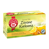 BEST BY FEBRUARY 2025: Teekanne Zitrone and Kurkuma Tea 35g