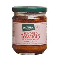 Mantova Bruschetta Topping Sundried Tomatoes 170g