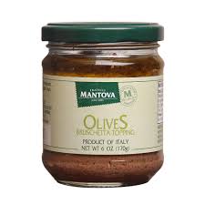 Mantova Bruschetta Topping Olive 170g