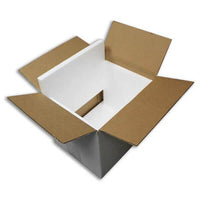 A International Brands Thermal Shipping Box Medium 8"x10" For Orders Requiring Heat and Damage Protection 400g