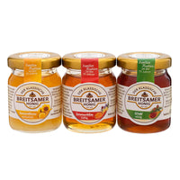Breitsamer    Mini 3Pack Honey Assortment Forest Linden and Sunflower 215g